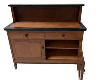 Art Deco Modernist Credenza or Sideboard by H. Fels for L.O.V. Oosterbeek